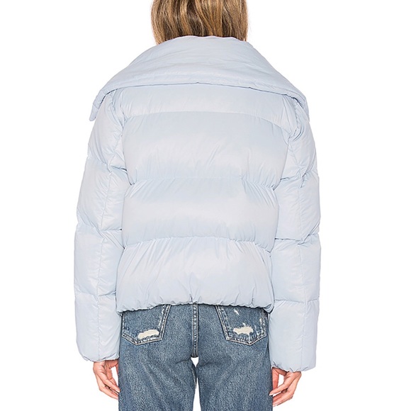 Revolve X Kendall + Kylie Puffer Jacket Ice Blue - Picture 4 of 5